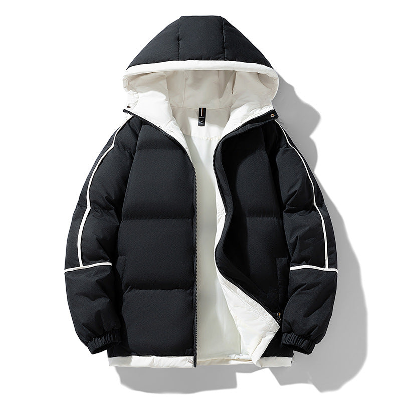 Men’s Casual Drop-Shoulder Hoodie